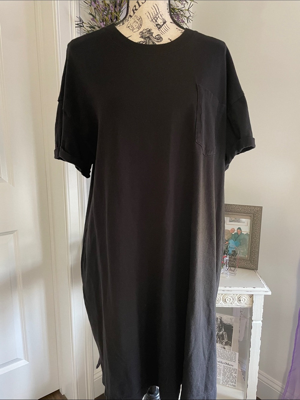 Classic Black Women’s  Pocket Dress